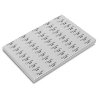 Clavier Mini-Polierblock für Nägel, grau, 100/180, 50 Stück