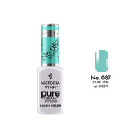 VICTORIA VYNN 087 Pure Creamy Hybrid Light Teal Creme Hybrid Lack 8ml 