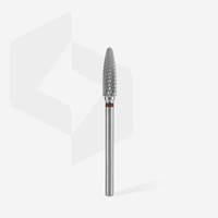 Staleks Hartmetall-Kegelfräser Rund Rot 4 mm/14mm