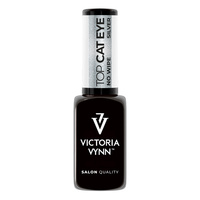 Victoria Vynn Gel Polish Top Silver Cat Eye No Wipe 8 ml
