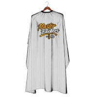 Nishman Barbier Cape Weiß Meister Barbiere Mantel