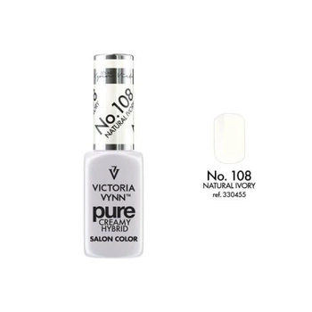 VICTORIA VYNN 108 Pure Creamy Hybrid Natural Ivory cremiger Hybrid-Lack 8ml 