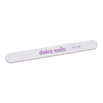 DOLCE NAILS Gerade Feile 100/180 ZEBRA 
