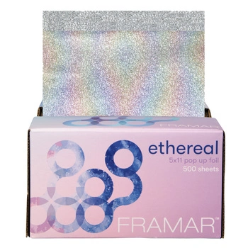 Framar Etheral Geriffelte Friseurfolie in Bögen, 500 Stück