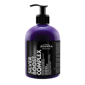 Joanna Professional Silver Boost Complex Shampoo zur Freilegung der Silberfarbe 500 ml 