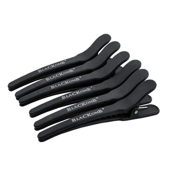 Blackomb Friseurclips Gekräuselt 6 Stk.