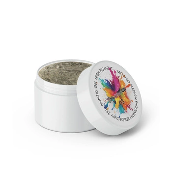 Excellent PRO Painting Gel Hochpigment 003 Silber Dekorationsgel 5g