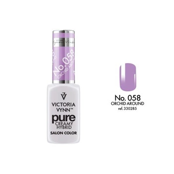 VICTORIA VYNN 058 Pure Creamy Hybrid Orchidee Rund um Creme Hybrid Lack 8ml 
