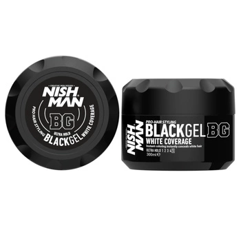 Nishman Black Gel White Coverage Haar Entbleichungsgel 300 ml