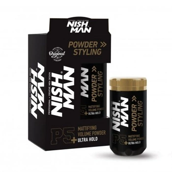 Nishman Puder Styling P5+ Ultra-Halt Haarstyling-Puder 20g 