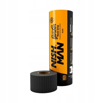 Nishman Nackenstreifen Schwarz Farben 5x100 Stk.