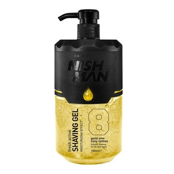 Nishman Rasiergel 8 Gold One 1000 ml 