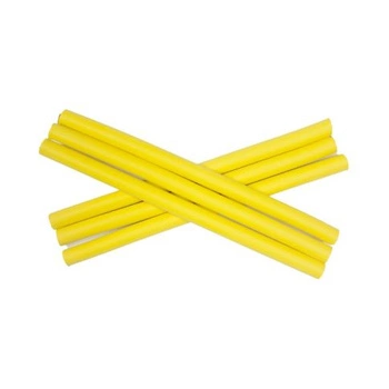 Eurostil Lockenwickler, gelb, 10 mm – Länge 24 cm – 12 Stück