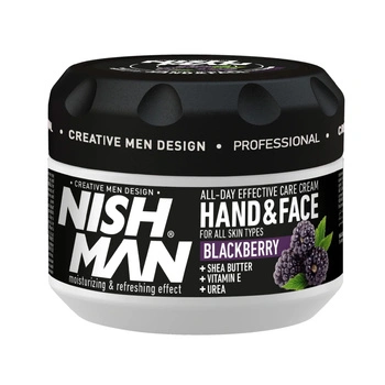 Nishman Hand- und Gesichtscreme „ Black-Beere“ 300 ml