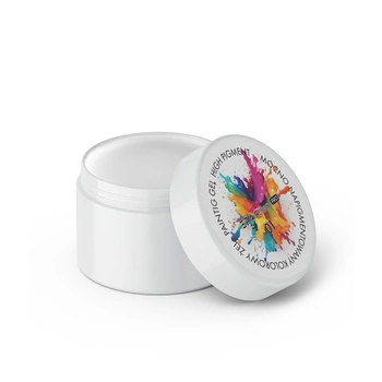 Excellent PRO Painting Gel Hochpigment 001 Dekorationsgel Weiß 5g