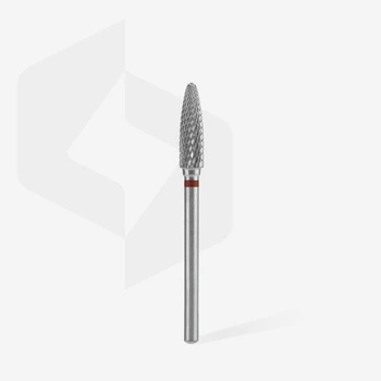 Staleks Hartmetall-Kegelfräser Rund Rot 4 mm/14mm