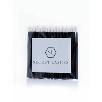SECRET LASHES Velour-Applikatoren - 50 Stück. 