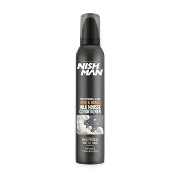 Nishman Milk Mousse Conditioner für Haar und Bart 200 ml