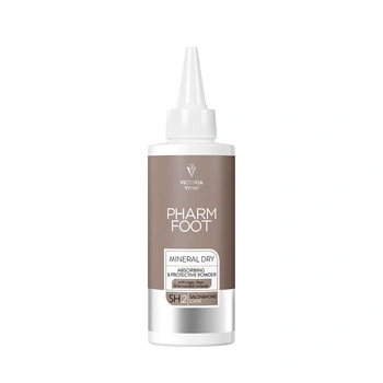 Pharm Foot Mineral Dry – Absorbierendes und schützendes Fußpuder bei übermäßigem Schwitzen, 100 g 