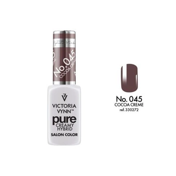 VICTORIA VYNN 045 Reiner cremiger Hybrid-Kakao-Creme-Hybrid-Lack 8ml