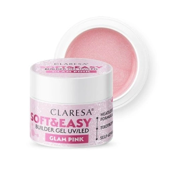 Claresa Soft&Easy Builder Gel Glam Rosa 90g 