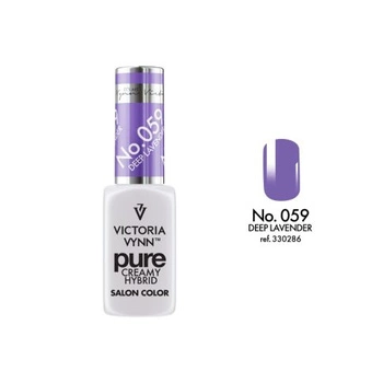 VICTORIA VYNN 059 Pure Creamy Hybrid Deep Lavender Creme-Hybrid-Politur 8ml 