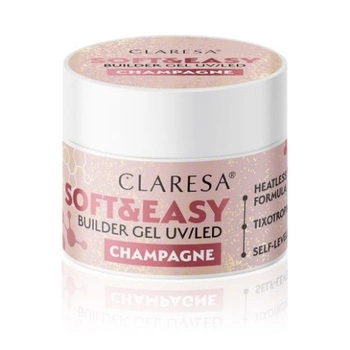 Claresa Soft&Easy Aufbaugel Champagner 45g 