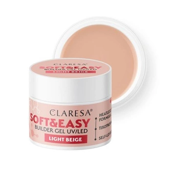 Claresa Soft&Easy Builder Gel Hellbeige 90g 
