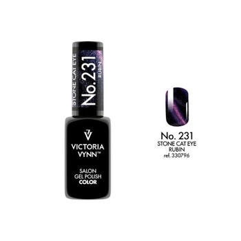 VICTORIA VYNN 231 Gel Polish Farbe Stone Cat Eye Rubin 5D Hybrid Lack 8ml