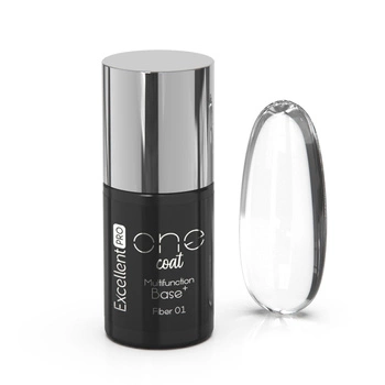 Excellent PRO One Coat Base Fiber Multifunction 01 Transparent Base 7g
