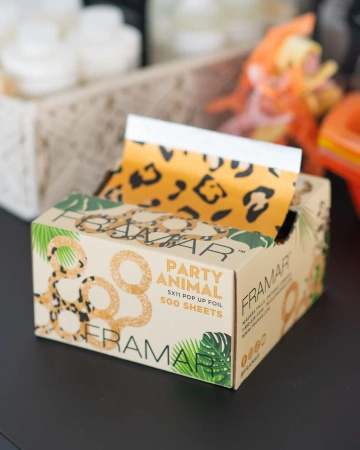 Framar Friseurfolie Wellpapprolle Party Animal