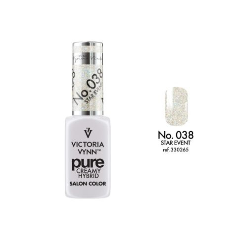 VICTORIA VYNN 038 Reiner cremiger Hybrid-Star-Event-Creme-Hybrid-Lack 8ml