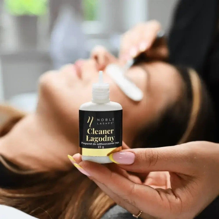 Noble Lashes Cleaner Gentle Eyelash Degreaser 15 ml