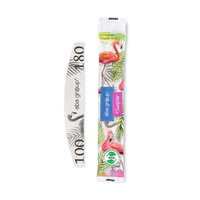 SAFE PACKAGE Nagelfeile Halbmond 100/180 STANDARD - FLAMING