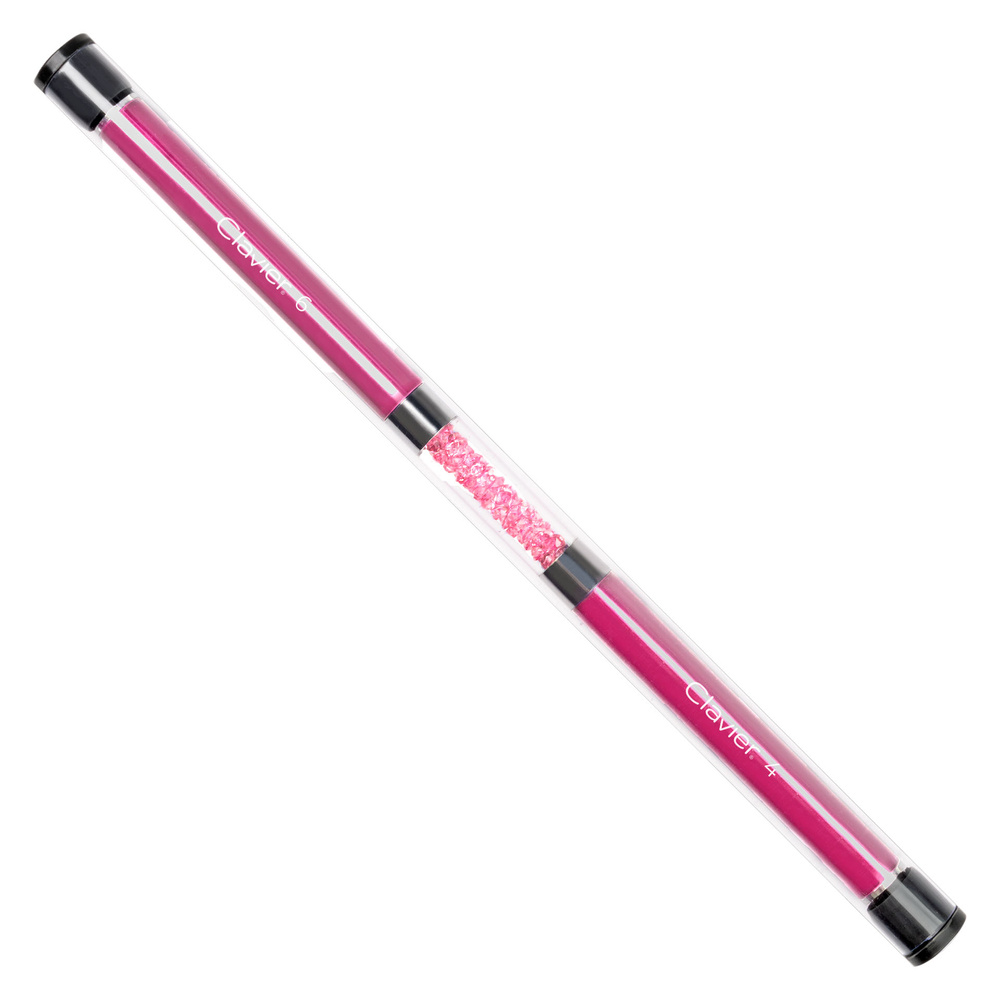 Clavier Doppelseitiger Gel-Pinsel Rosa #4 #6
