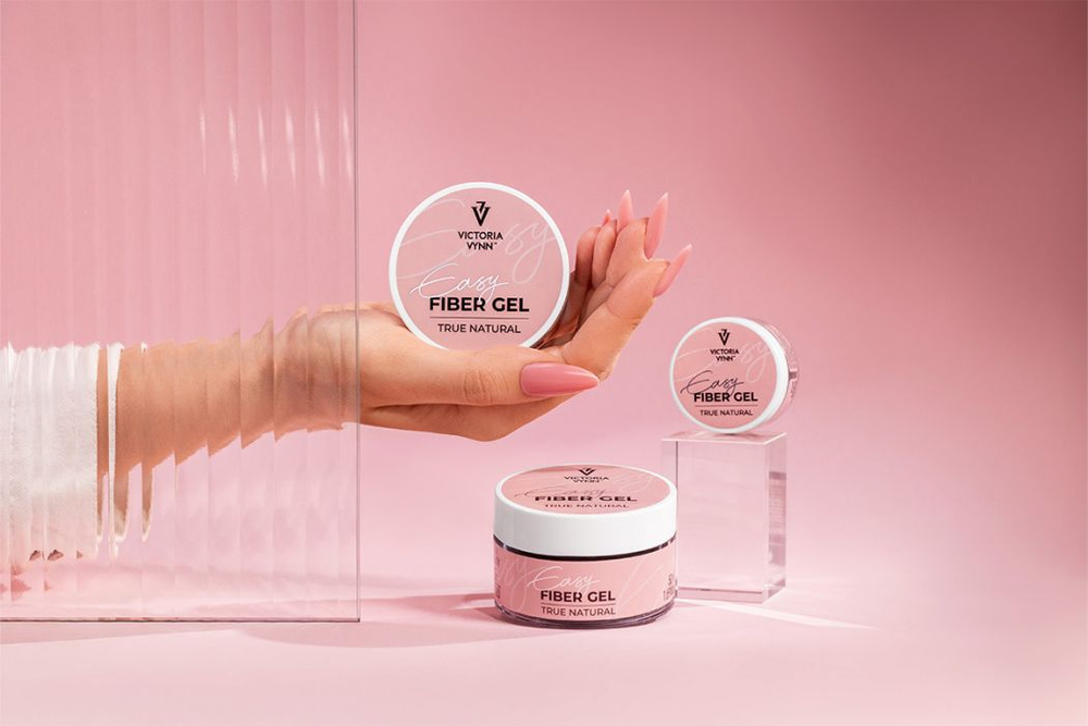 Victoria Vynn Easy Fiber Gel Echtes natürliches Glasfaser-Aufbau-Gel 15 ml