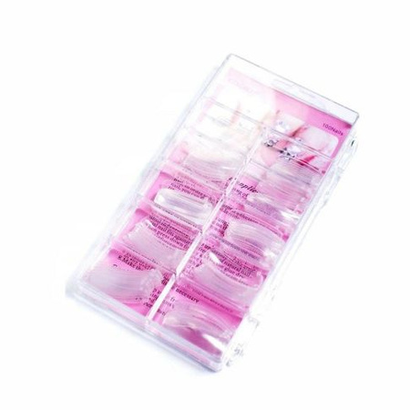 DUAL SYSTEM klare Formen 100Stk. für Acrylo-Gel