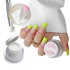 Clavier Baby Boomer Paint 3-in-1-Gel Ombre Art Stamps R07 Lime 3 g