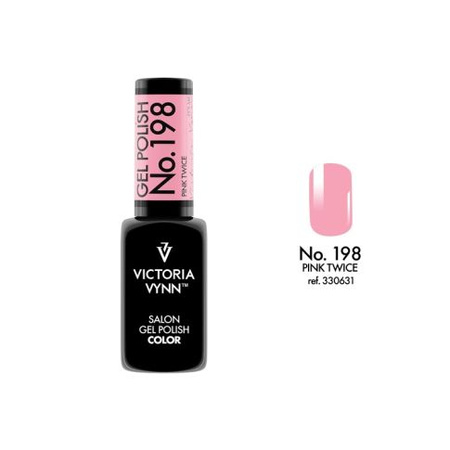 VICTORIA VYNN 198 Gel Polish Farbe Rosa Zweimal Hybrid Lack 8ml 