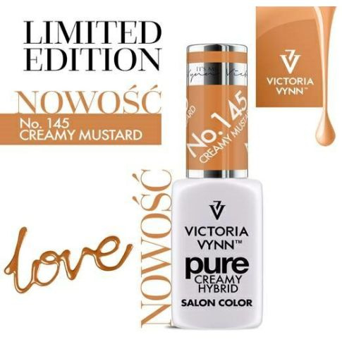 VICTORIA VYNN 145 Pure Creamy Hybrid Creamy Mustard 8ml Hybrid-Lack