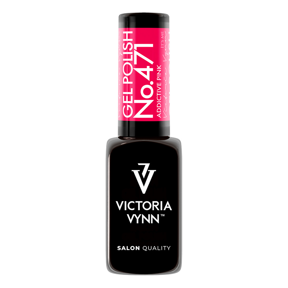Victoria Vynn Gel Polish Color 471 Addictive P!nk Hybridlack 8 ml