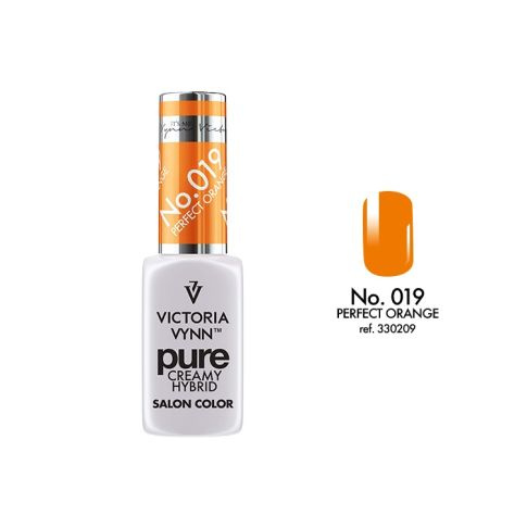 VICTORIA VYNN 019 Pure Creamy Hybrid Perfekte Orange Creme Hybrid Lack 8ml