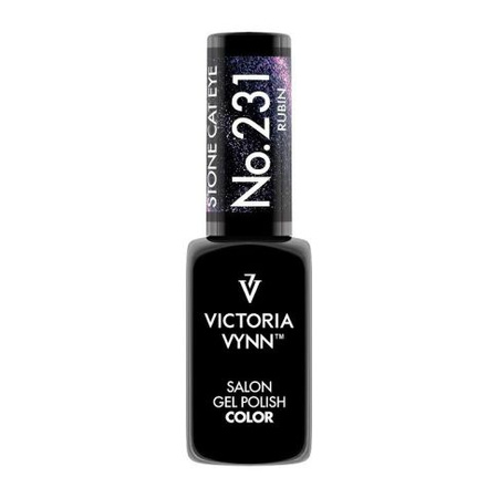 VICTORIA VYNN 231 Gel Polish Farbe Stone Cat Eye Rubin 5D Hybrid Lack 8ml 