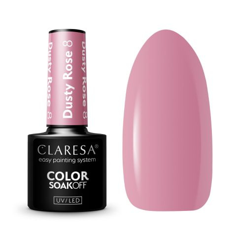 Claresa Hybrid-Lack Staubige Rose 8 5g