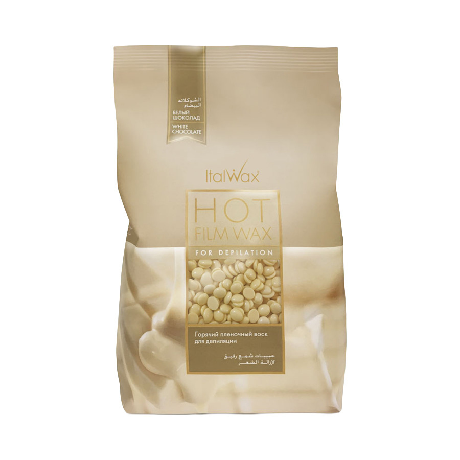 ItalWax Hot Film Wax Hartwachs „White Chocolate“ 1000 g
