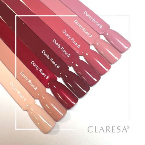 Claresa Hybrid-Lack staubig Rose 1 5g
