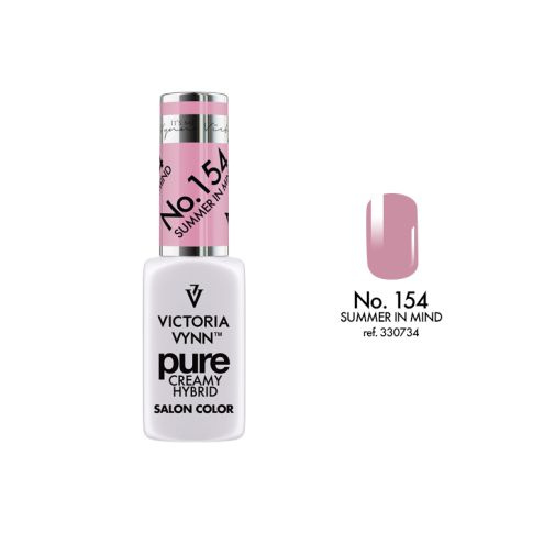 VICTORIA VYNN 154 Pure Creamy Hybrid Sommer im Kopf Creme-Hybrid-Lack 8ml