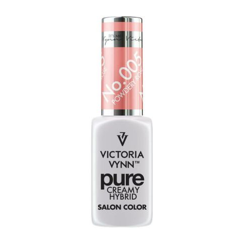 VICTORIA VYNN 005 Reiner cremiger Hybrid-Puderrose-Creme-Hybrid-Lack 8ml