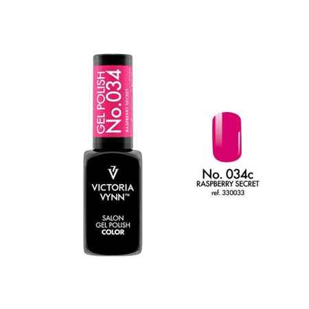 VICTORIA VYNN 034c Gel Polish Farbe Himbeere Geheimnis Hybrid Lack 8ml 