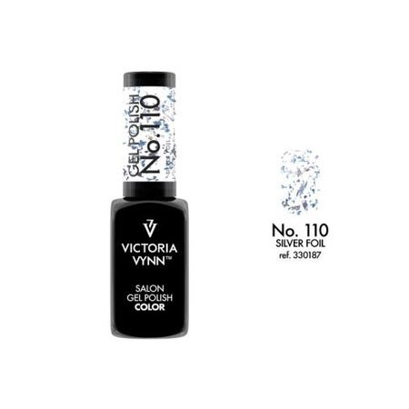 Victoria Vynn 110 Gel Polish COLOR Silberfolie Hybrid-Lack 8ml 